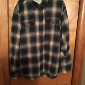 Cabela’s Outfitter Plaid Flannel Longsleeve Shirt/Men’s XXL